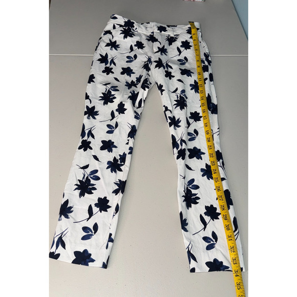 GAP Womens 2 Pants Floral Businesses Causal Stretch Soft Signature Skinny Ankle - Picture 5 of 11